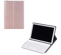 J&H Étui portefeuille avec clavier sans fil pour Huawei MediaPad T3 10, imitation coque de protection avec clavier Bluetooth détachable pour Huawei MediaPad T3 10
