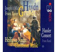 Musiques de Noël Franz Joseph Haydn (Compositeur), Johann Michael Haydn (Compositeur), Frank Gruber (Compositeur), Franz Raml (Chef d'orchestre), Hassler Consort (Formation) https://www.fnac.com/a1253467/Franz-Joseph-Haydn-Musiques-de-Noel-CD-album?oref=4d55500b-da18-5906-b321-c3e997bb85a3