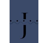 J: Initial Monogram Personal Letter alphabet Journal, 2025 Pantone color of the year, Future dusk, Personalized Lined Notebook For Kids, Boys and ... Soft Cover Diary, 120 Pages, size 6x9 inch.