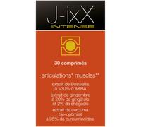J-ixX INTENSE AKBA Curcuma Gingembre Vit D Muscles Et Articulations 30 Comprimés