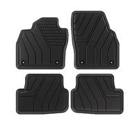 J&J AUTOMOTIVE | 3D Éco Tapis De Sol en Caoutchouc Compatible avec A1 Depuis 2018, 4pcs, Bord Haut, Inodore, Noir, Antidérapant, Toutes Saisons