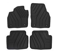 J&J AUTOMOTIVE | 3D Éco Tapis De Sol en Caoutchouc Compatible avec Depuis 2018, 4pcs, Bord Haut, Inodore, Noir, Antidérapant, Toutes Saisons