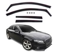 J&J AUTOMOTIVE | GP Deflecteurs d'air Déflecteurs de Fen?tre Latérale Compatible avec A4 B8 4P. Berlina 2008-2015, Ensemble 4 pcs, Aérodynamique