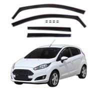 J&J AUTOMOTIVE | GP Deflecteurs d'air Déflecteurs de Fen?tre Latérale Compatible avec Fiesta 7 5P. Berlina 2008-2017, Ensemble 4 pcs, Aérodynamique