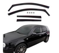 J&J AUTOMOTIVE | GP Deflecteurs d'air Déflecteurs de Fen?tre Latérale Compatible avec Golf 4 5P. Berlina 1997-2004, Ensemble 4 pcs, Aérodynamique
