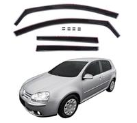 J&J AUTOMOTIVE | GP Deflecteurs d'air Déflecteurs de Fen?tre Latérale Compatible avec Golf 5 5P. Berlina 2003-2009, Ensemble 4 pcs, Aérodynamique