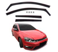 J&J AUTOMOTIVE | GP Deflecteurs d'air Déflecteurs de Fen?tre Latérale Compatible avec Golf 7 Break 2012-2019, Ensemble 4 pcs, Aérodynamique