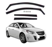 J&J AUTOMOTIVE | GP Deflecteurs d'air Déflecteurs de Fen?tre Latérale Compatible avec Insignia A 4P. Berlina, Tricorps 2008-2016, 4 pcs, Aérodynamique