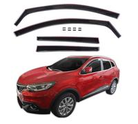 J&J AUTOMOTIVE | GP Deflecteurs d'air Déflecteurs de Fen?tre Latérale Compatible avec Kadjar Depuis 2015, Ensemble 4 pcs, Aérodynamique