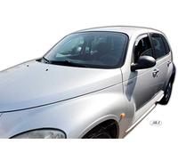J&J AUTOMOTIVE | Heko Deflecteurs d'air Déflecteurs de Vent Compatible Avec Chrysler Pt Cruiser 2000-2010, Ensemble 4 pcs, Aérodynamique