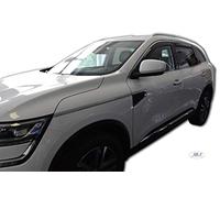 J&J AUTOMOTIVE | Heko Deflecteurs d'air Déflecteurs de Vent Compatible avec Koleos 2 Depuis 2017, Ensemble 4 pi?Ces, Aérodynamique, Montage Facile