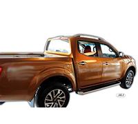 J&J AUTOMOTIVE | Heko Deflecteurs d'air Déflecteurs de Vent Compatible avec Navara D23 / NP300 Depuis 2015, Ensemble 2 pcs, Aérodynamique