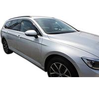 J&J AUTOMOTIVE | Heko Deflecteurs d'air Déflecteurs de Vent Compatible avec Passat B8 4P. Berlina/Break 2014-2023, Ensemble 2 pcs, Aérodynamique