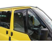 J&J AUTOMOTIVE | Heko Deflecteurs d'air Déflecteurs de Vent Compatible avec Transit 2000-2006, Ensemble 2 pi?Ces, Aérodynamique, Montage Facile