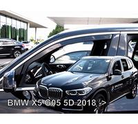 J&J AUTOMOTIVE | Heko Deflecteurs d'air Déflecteurs de Vent Compatible avec X5 G05 Depuis 2018, Ensemble 2 pi?Ces, Aérodynamique, Montage Facile