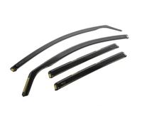 J&J AUTOMOTIVE HEKO Déflecteurs pour Nissan Note 2 E12 5P. Berline | 4 déflecteurs HEKO pour Nissan Note 2 E12 5P. Berline, PMMA 3 mm, gris fumé, canal de vitre.