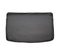 J&J AUTOMOTIVE | Tapis De Coffre Caoutchouc Premium Compatible avec Golf 7 Sportsvan Depuis 2014, Bord Haut, Antidérapant, Inodore