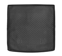 J&J AUTOMOTIVE | Tapis De Coffre Caoutchouc Premium Compatible avec Sharan Depuis 2010, Protecteur de Coffre, Bord Haut, Antidérapant, Inodore