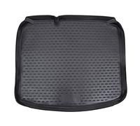 J&J AUTOMOTIVE Tapis de Coffre en Caoutchouc Premium Audi A3 8P 2003-2012, Ajustement Spécifique, Bord Haut, Noir, Antidérapant, Inodore
