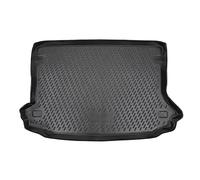 J&J AUTOMOTIVE Tapis de Coffre en Caoutchouc Premium Ford Ecosport 2013-2022, Ajustement Spécifique, Bord Haut, Noir, Antidérapant, Inodore