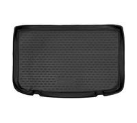 J&J AUTOMOTIVE Tapis de Coffre en Caoutchouc Premium Mercedes W176 2012-2018, Ajustement Spécifique, Bord Haut, Noir, Antidérapant, Inodore