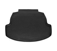 J&J AUTOMOTIVE Tapis de Coffre en Caoutchouc Premium Toyota Corolla E210 4P. Berlina Depuis 2019, Ajustement Spécifique, Bord Haut, Noir, Antidérapant, Inodore