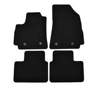 J&J AUTOMOTIVE | Tapis de Sol de qualité supérieure Noir pour Arkana Depuis 2020 4 pcs, Ajustement Précis, Base Antidérapante, avec Attaches