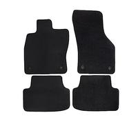 J&J AUTOMOTIVE Tapis de Sol de qualité supérieure Noir pour Volkswagen Golf 7 2012-2020 4pcs, Ajustement Précis, Base Antidérapante, Zone des Pédales Renforcée