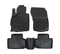 J&J AUTOMOTIVE | Tapis De Sol en Caoutchouc 3D Exclusive Compatible avec ASX 2010-2019, Bord Haut, Noir, Antidérapant, Toutes Saisons