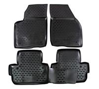 J&J AUTOMOTIVE | Tapis De Sol en Caoutchouc 3D Exclusive Compatible avec C30 2006-2013, Bord Haut, Inodore, Noir, Antidérapant, Toutes Saisons