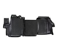 J&J AUTOMOTIVE | Tapis De Sol en Caoutchouc 3D Exclusive Compatible avec Ducato 3 Depuis 2012, Bord Haut, Inodore, Noir, Antidérapant, Toutes Saisons