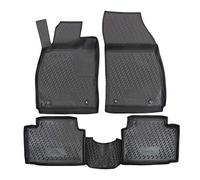 J&J AUTOMOTIVE | Tapis De Sol en Caoutchouc 3D Exclusive Compatible avec Insignia A 2008-2016, Bord Haut, Noir, Antidérapant, Toutes Saisons