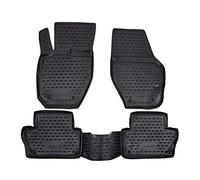 J&J AUTOMOTIVE | Tapis De Sol en Caoutchouc 3D Exclusive Compatible avec XC60 2007-2016, Bord Haut, Noir, Antidérapant, Toutes Saisons