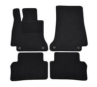 J&J AUTOMOTIVE Tapis de Sol en Velours Noir sur Mesure pour Mercedes AMG GT X290 Depuis 2018 4pcs, Ajustement Précis, Base Antidérapante, Zone des Pédales Renforcée