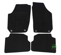 J&J AUTOMOTIVE Tapis de Sol en Velours pour Fabia 2, 2007-2014, Ajustement précis, Fond antidérapant, renforcé au Niveau des pédales