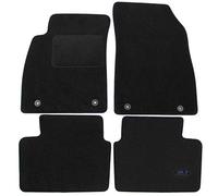 J&J AUTOMOTIVE | Tapis De Sol Noir Velours sur Mesure pour Insignia A 2008-2016, Base Antidérapante, Renforcée dans la Zone de la Pédale