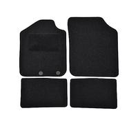 J&J AUTOMOTIVE | Tapis De Sol Noir Velours sur Mesure pour Spring Depuis 2021 4 pcs, Base Antidérapante,Tapis conducteur renforcé, avec Attaches