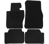J&J AUTOMOTIVE | Tapis De Sol Noir Velours sur Mesure pour X1 F48 Depuis 2015, Base Antidérapante, Renforcée dans la Zone de la Pédale