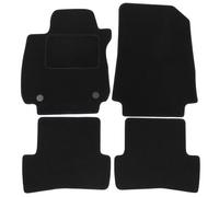 J&J AUTOMOTIVE Tapis de Sol Velours Renault Clio 4 2012-2019 sur Mesure