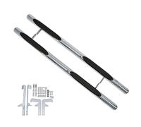 J&J AUTOMOTIVE | Tubes Marche-Pieds Latéraux Marche Pieds Compatible avec Duster 2017-2024, 2 pcs D+G, d'installation et de Fixation