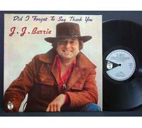 J.J.Barrie - Did I forget to say thank you (1977) / Vinyl record [Vinyl-LP]