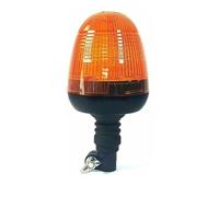 J/J Gyrophare 40 LED 12/24V avec Support de Montage +/- Adapté à Tracteur Machines Agricole