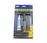 J/J Kit de réparation Tubeless Crevaison Pneus Voiture Moto Outils 3 Mèches Inclus