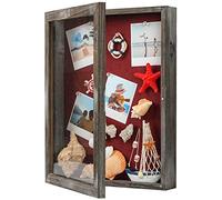 J JACKCUBE Cadre d'affichage en bois rustique - MK577A (Large)
