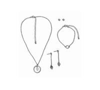 J. Jayz Parure de bijoux gris, Taille One Size