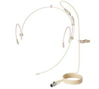 J K Casque Pro Earhook MIC-J 071S Compatible avec système sans Fil Shure - Mini XLR TA4F câble détachable