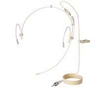 J K - MIC-J 071S Casque/Microphone serre-tête professionnel compatible avec le système sans fil Sennheiser - Micro omnidirectionnel - Design super léger et créatif - Cartouche ultra-compacte