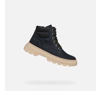 Geox J KIDDARTAH Boy A Bottine, Navy/Black, 33 EU