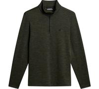 J Lindeberg Golf Destry Quarter Zip Noir/Vert Moyen Male