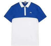 J Lindeberg Golf Kohen Short-Sleeve Performance Polo Shirt Bleu Sodalite 2X Grand. Male